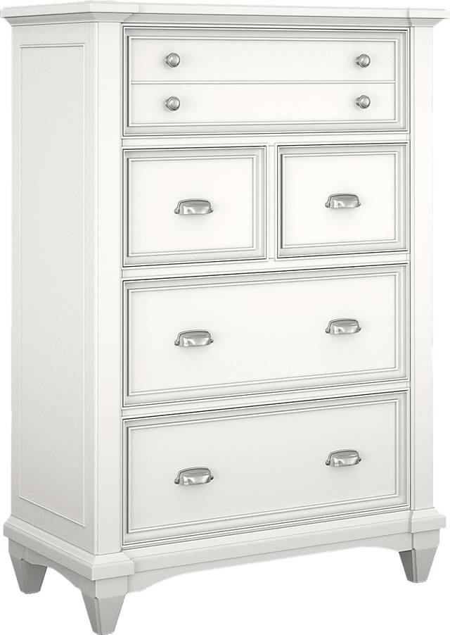 Kids Hilton Head White 5 Pc Full Bookcase Bedroom - Thumbnail - Image 4
