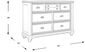 Kids Hilton Head White Dresser