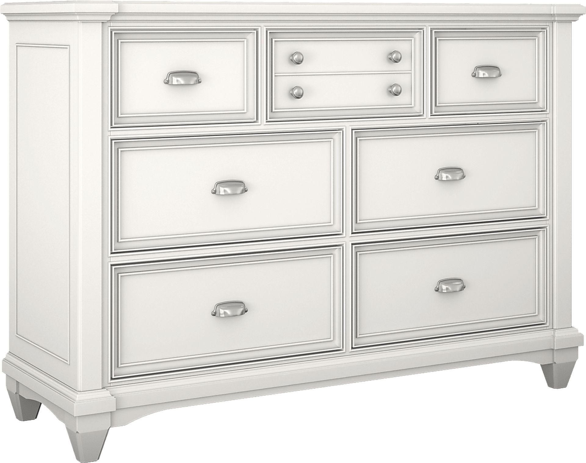 Kids Hilton Head White 5 Pc Bedroom with Alena Upholstered Daybed - Image 2