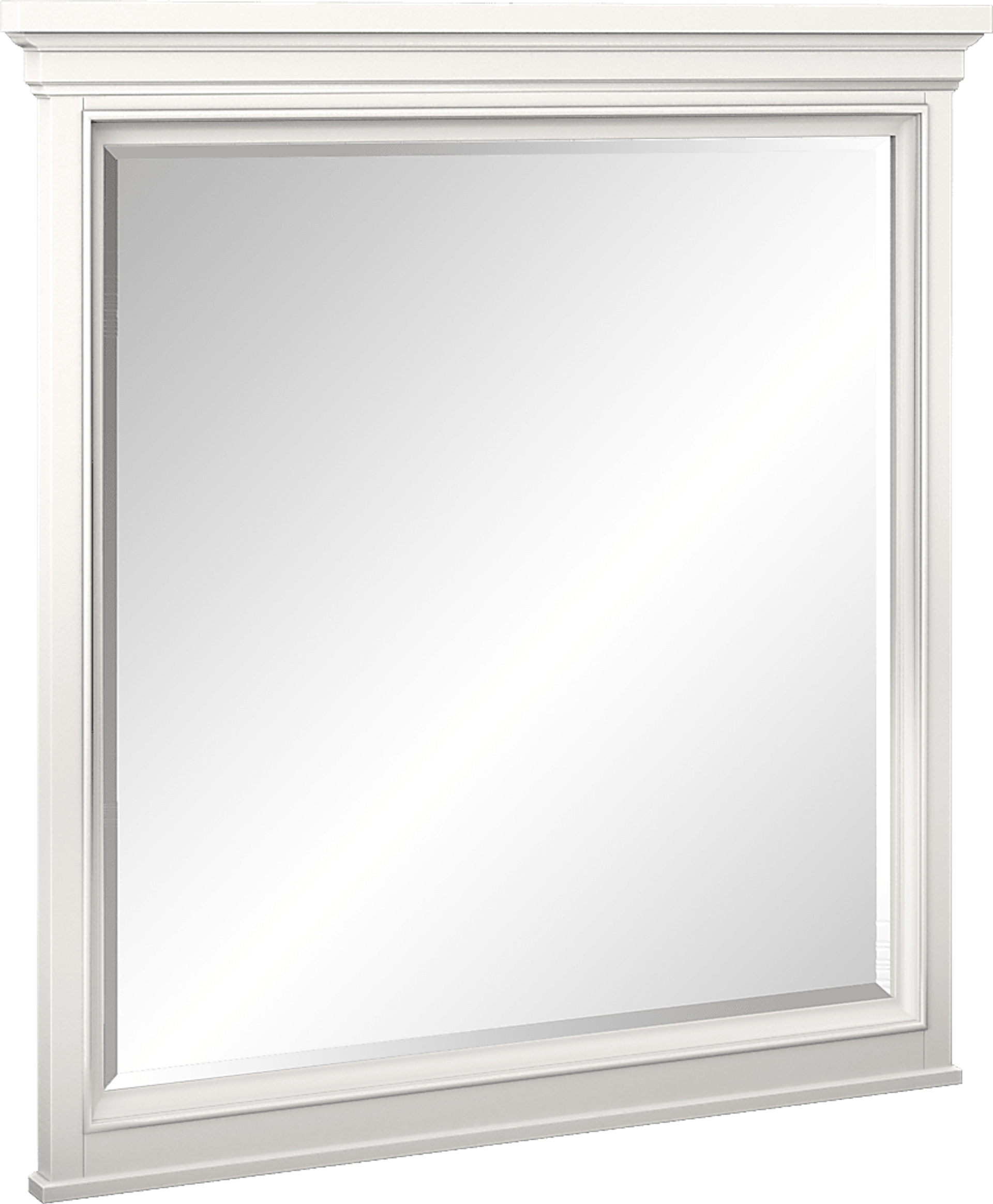white mirror