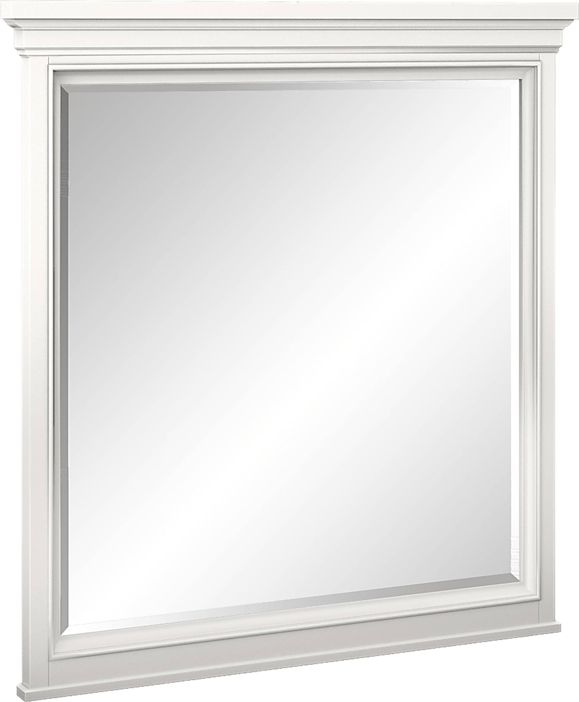 white mirror