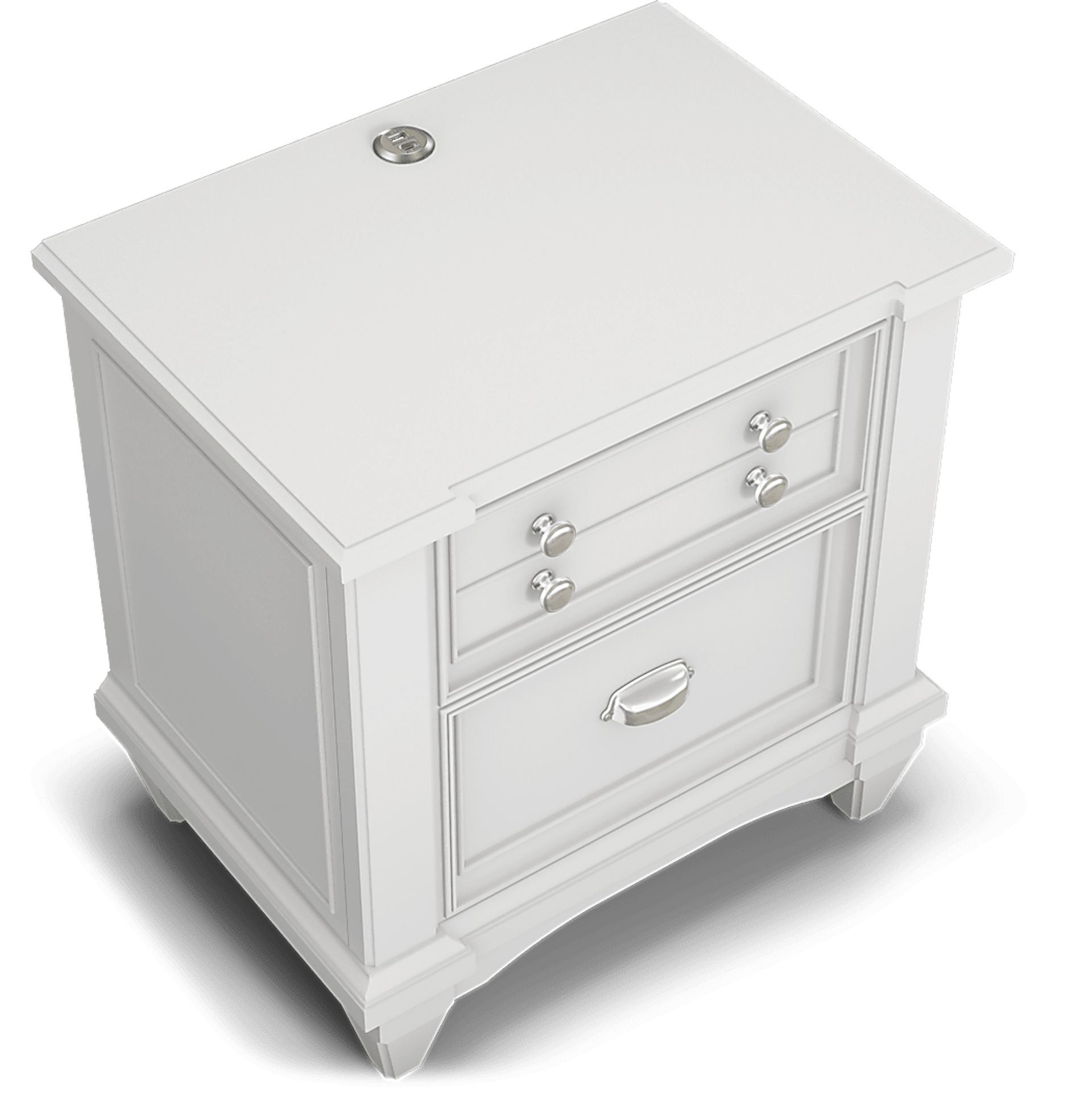 Kids Hilton Head White 5 Pc Full Panel Bedroom - Image 7
