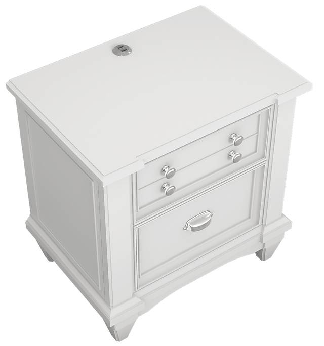 Kids Hilton Head White 5 Pc Full Bookcase Bedroom - Thumbnail - Image 7