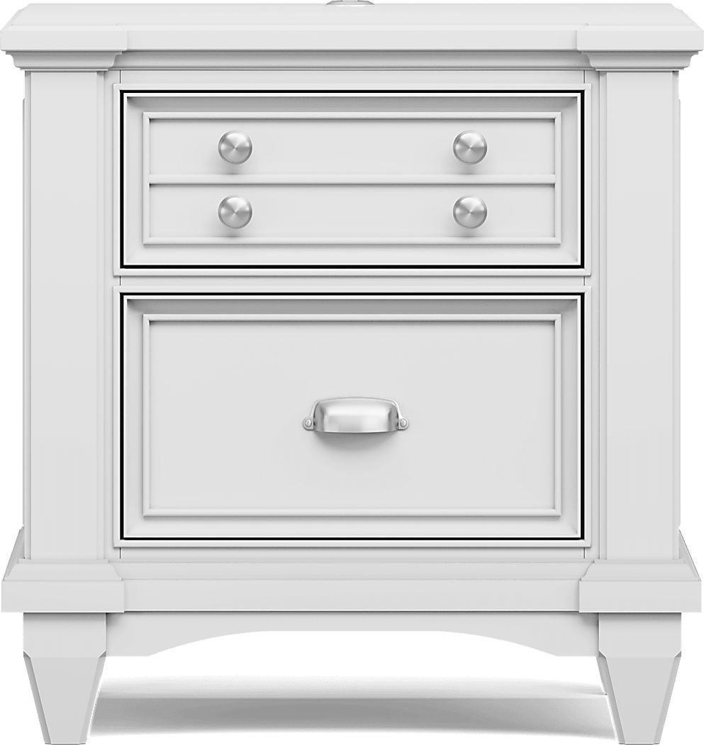 Kids Hilton Head White Nightstand