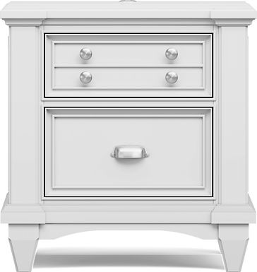 Kids Hilton Head White Nightstand