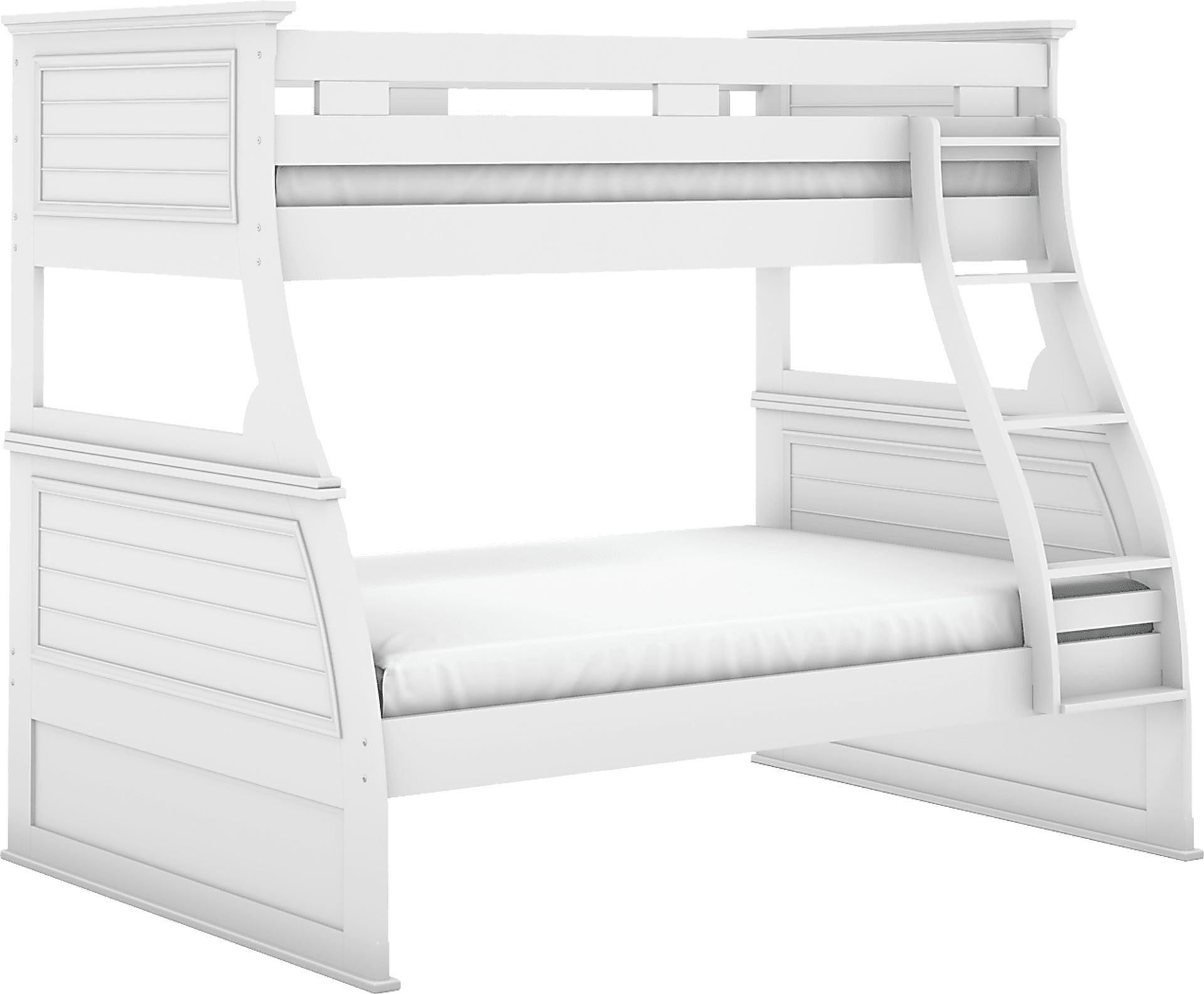 Kids Hilton Head White Twin/Full Bunk Bed - Image 3