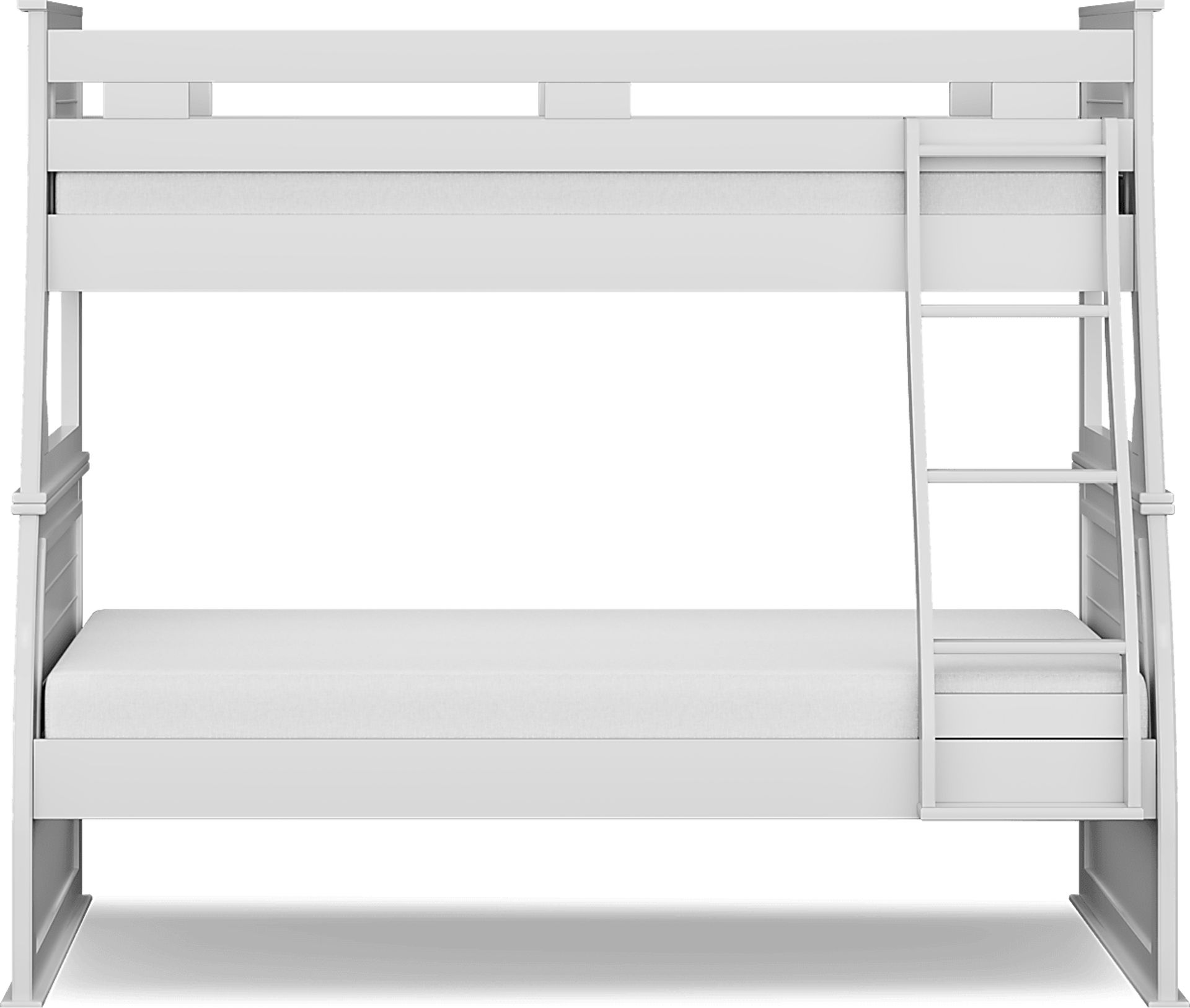 Kids Hilton Head White Twin/Full Bunk Bed - Image 3