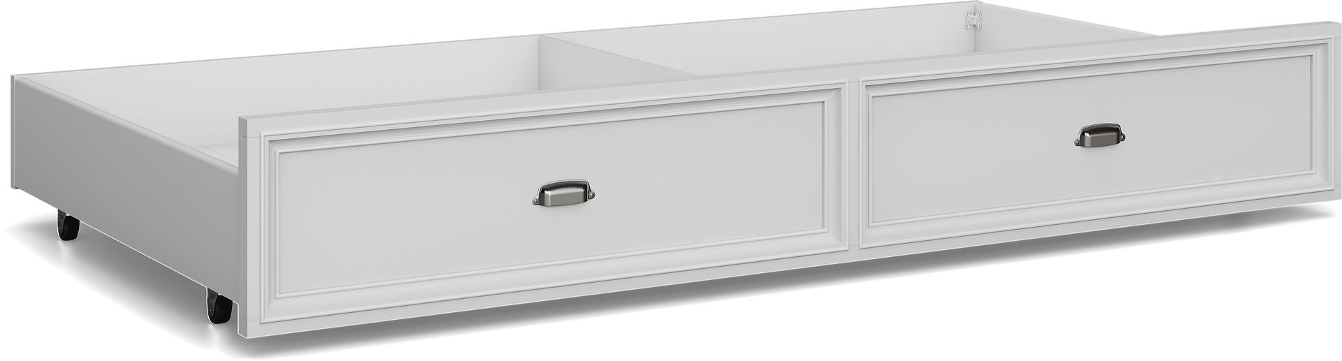 Kids Hilton Head White Twin Storage Trundle - Image 1