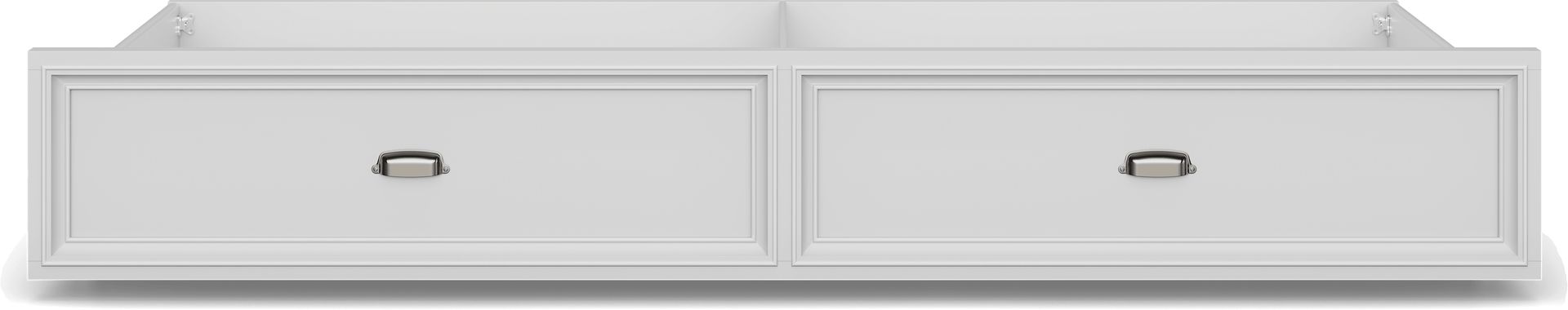 Kids Hilton Head White Twin Storage Trundle - Image 1