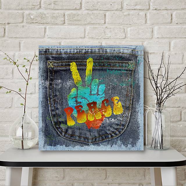 Kids Hipster Jeans II Denim Artwork - Thumbnail - Image 2