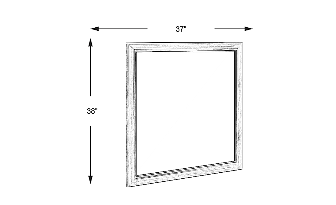 Kids Holden's Ridge Charcoal Mirror