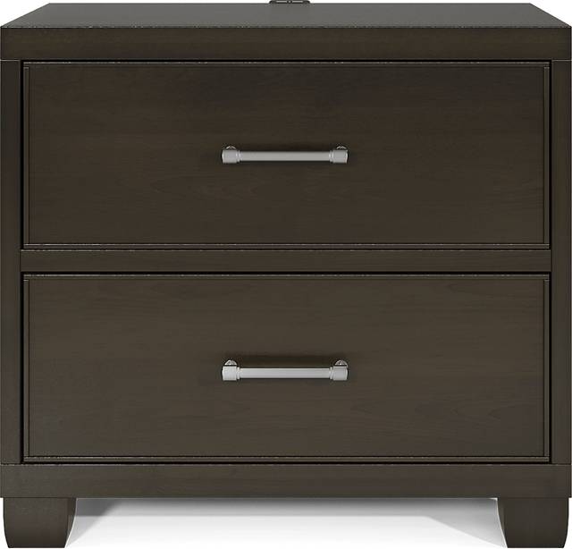 Kids Holden's Ridge Charcoal Nightstand - Thumbnail - Image 1