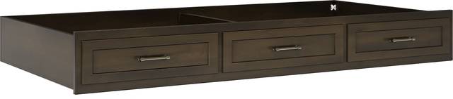 Kids Holden's Ridge Charcoal Twin Storage Trundle - Thumbnail - Image 2