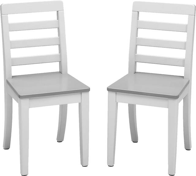 Kids Homeroom Fun Gray 3 Pc Table Set - Thumbnail - Image 4