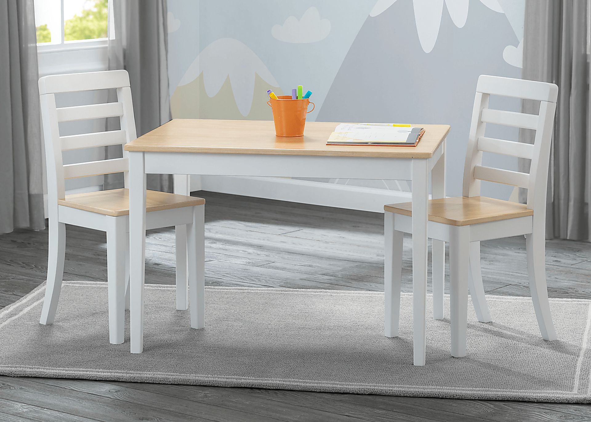 Kids Homeroom Fun Natural Table Set - Image 5