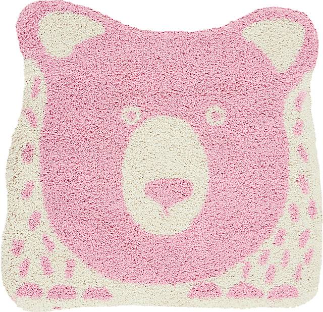 Kids Horace Pink 4' x 4' Rug - Thumbnail - Image 1