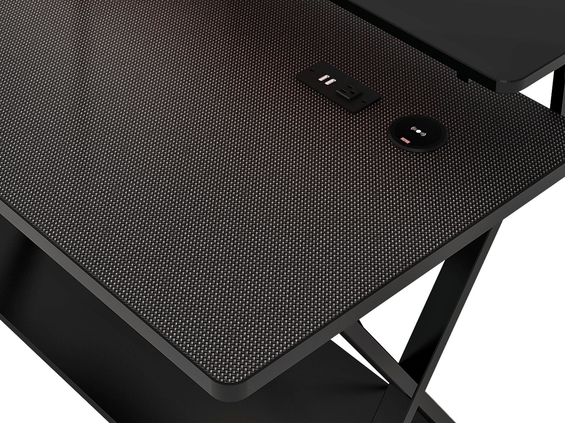 Kids Idris Black 48 In. Gaming Desk - Image 2