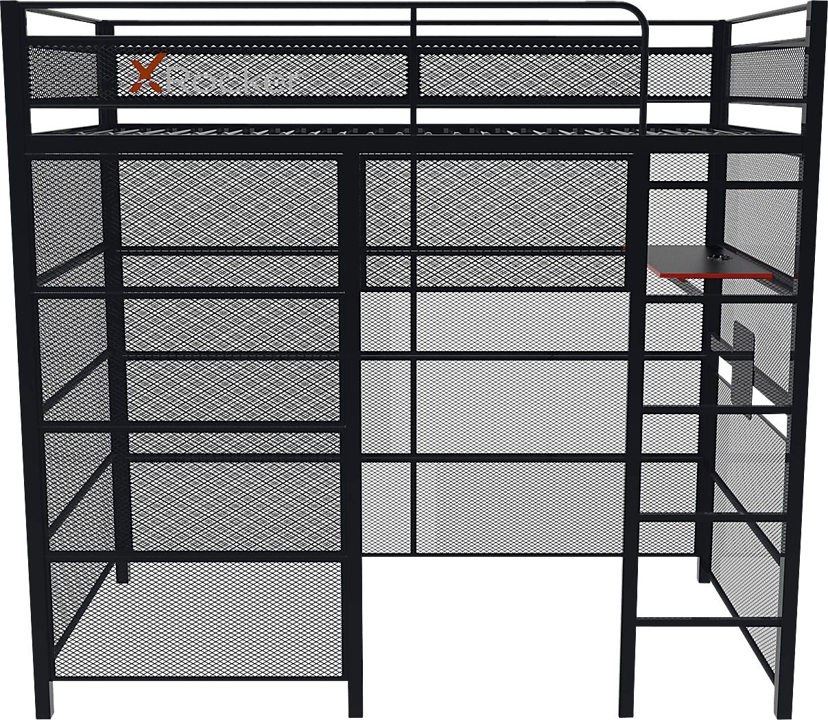 Kids In The Zone Black Gaming Bunk Bed Rooms To Go