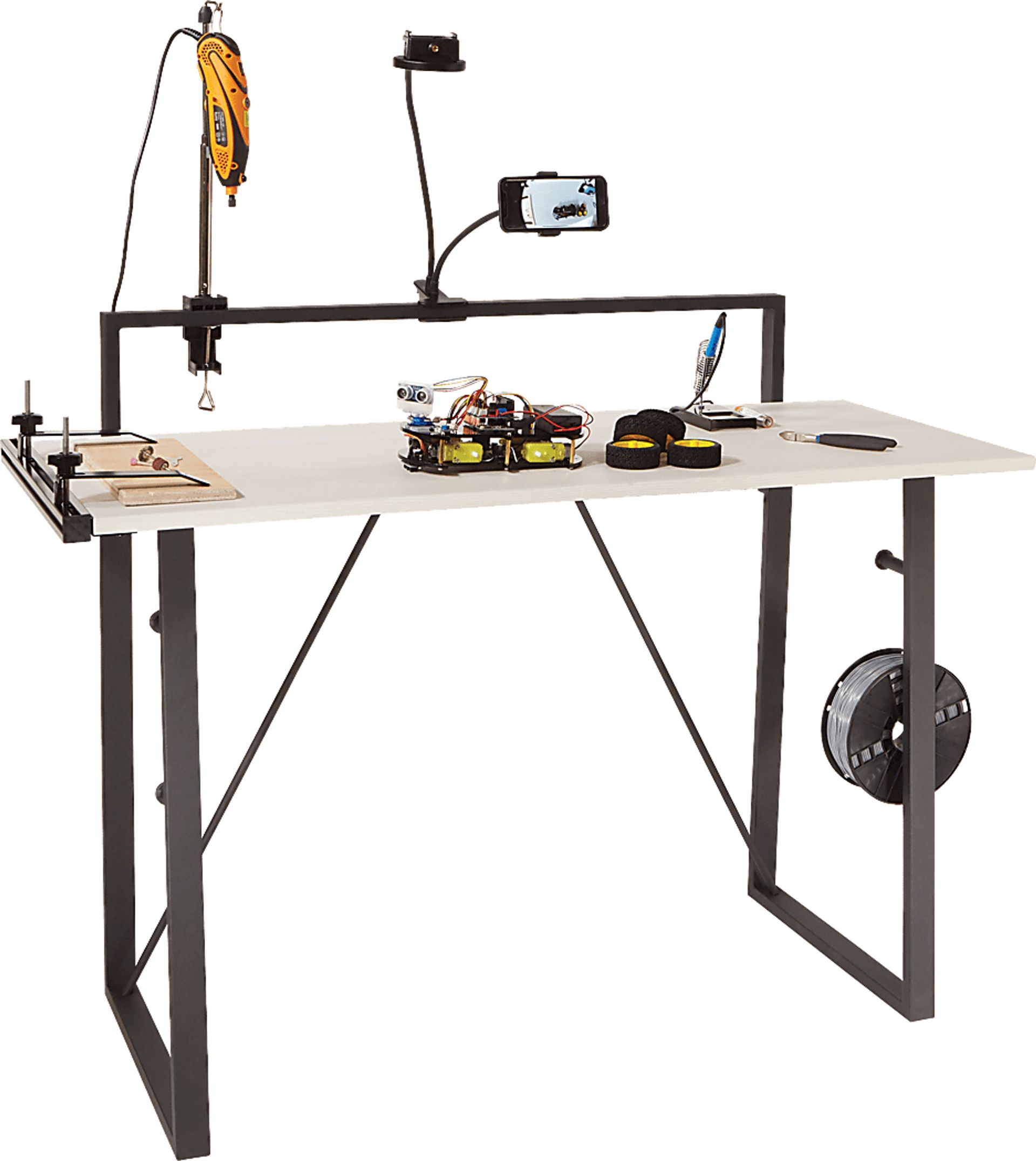 Kids Inary White Crafting Desk - Image 6