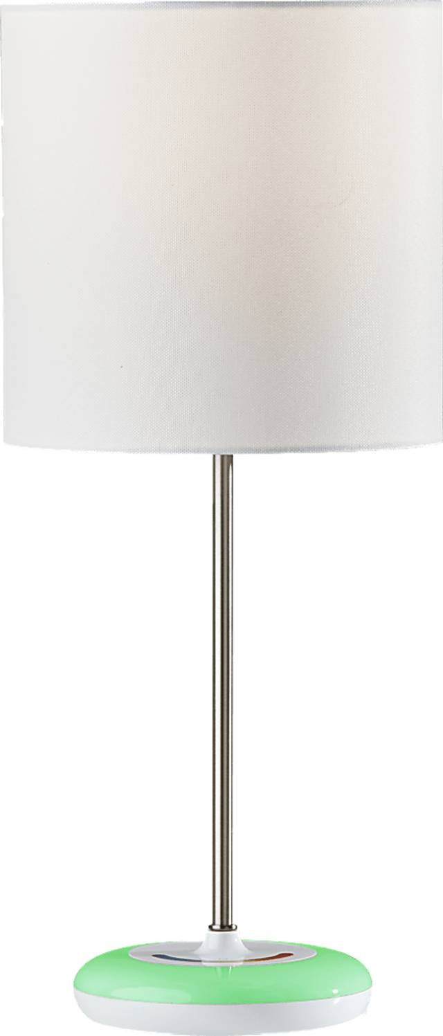 Kids Iniko Silver/White Lamp - Thumbnail - Image 3