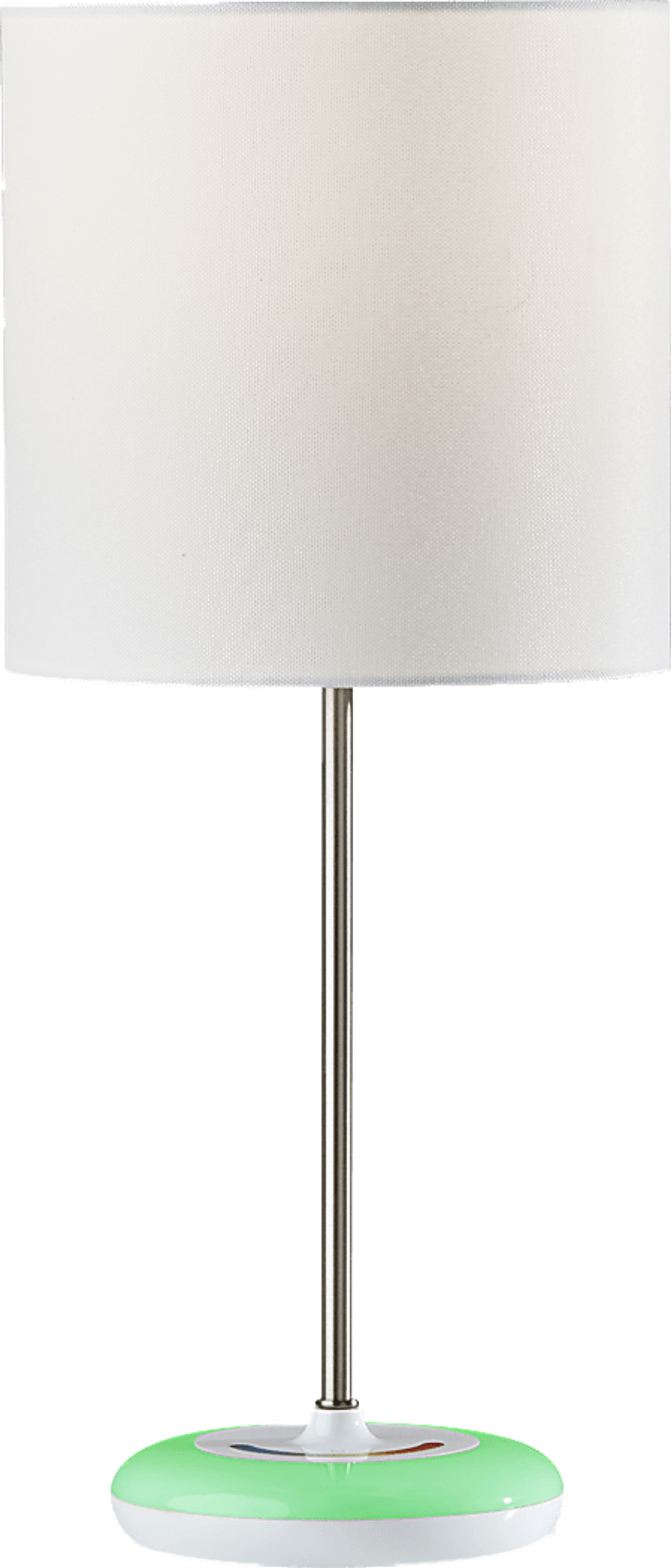 Kids Iniko Silver/White Lamp - Image 3