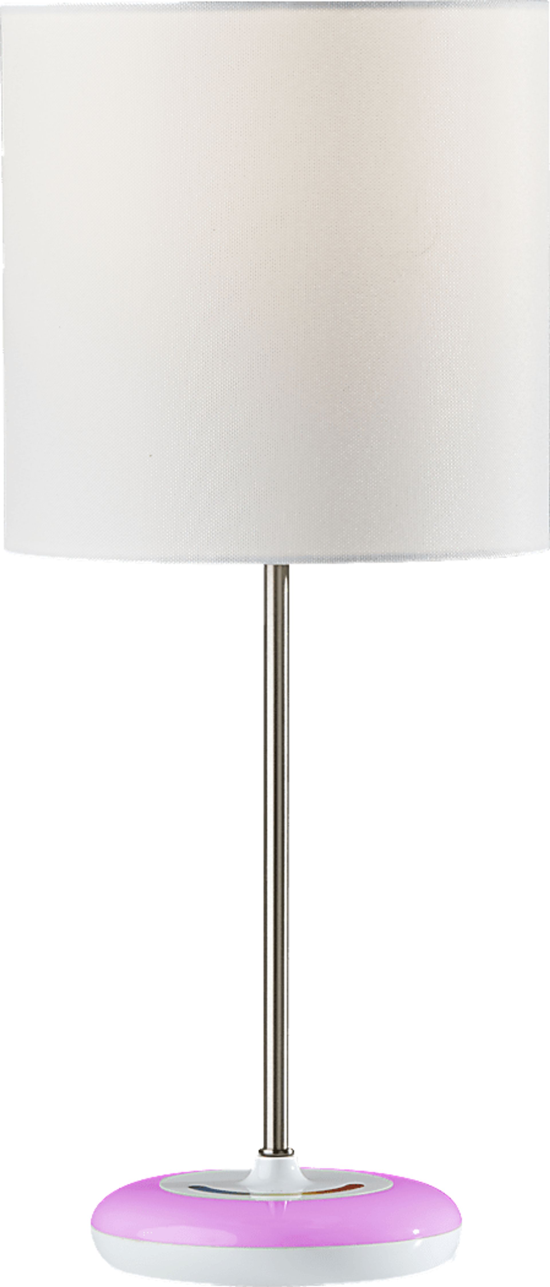 Kids Iniko Silver/White Lamp - Image 5
