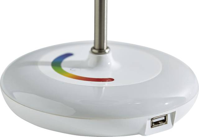 Kids Iniko Silver/White Lamp - Thumbnail - Image 7