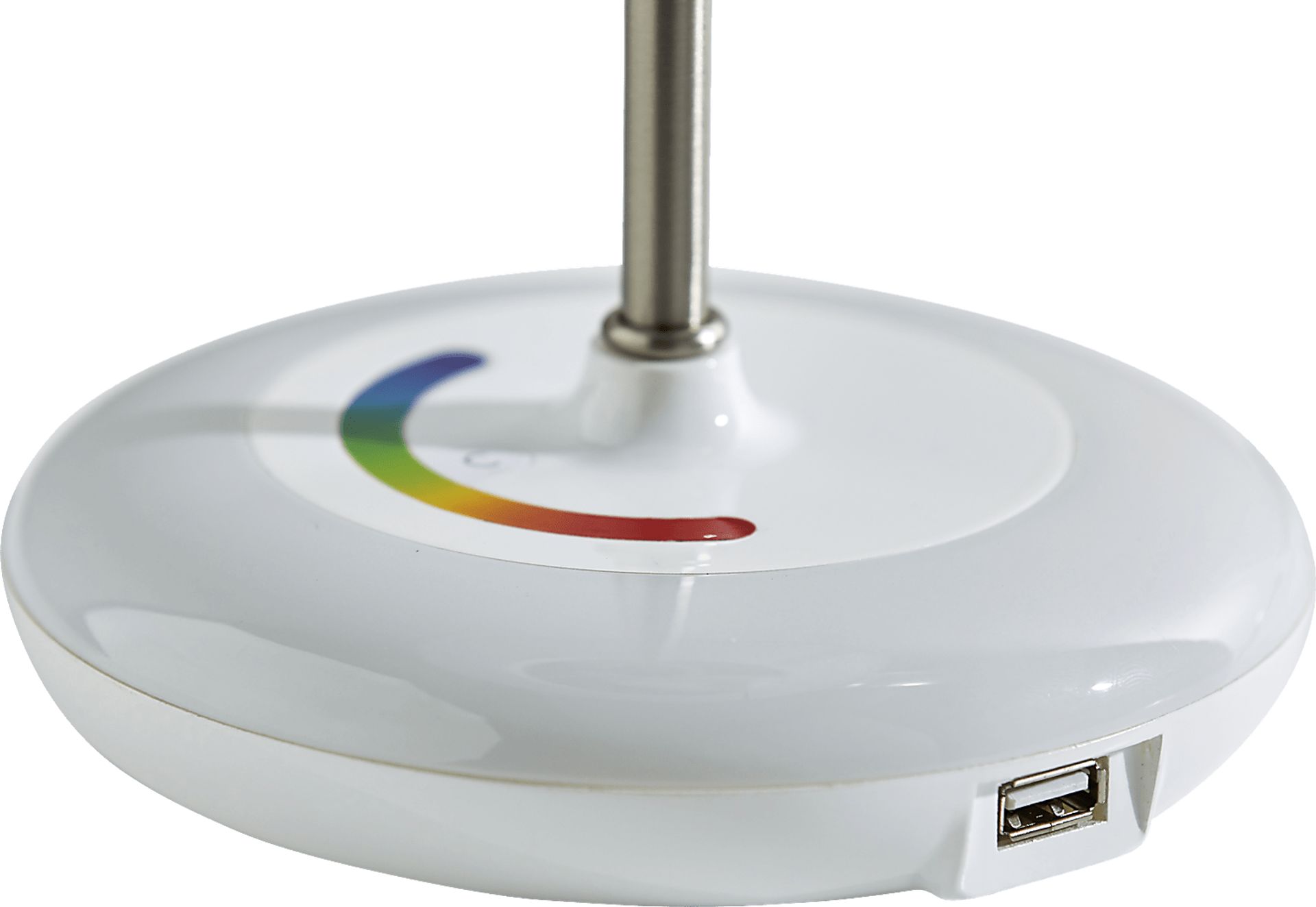 Kids Iniko Silver/White Lamp - Image 7