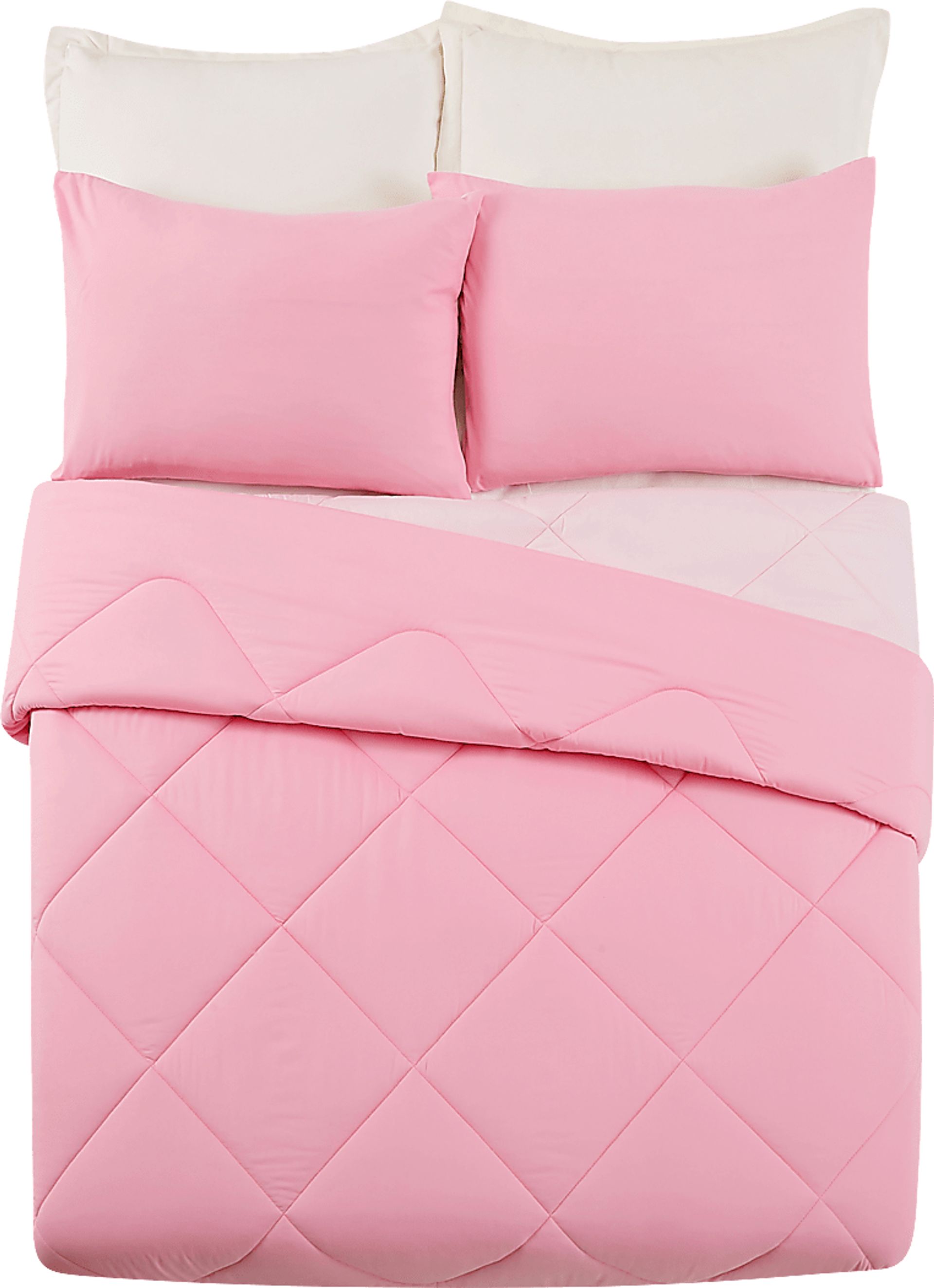 Kids Irys Pink Twin Comforter Set - Image 2