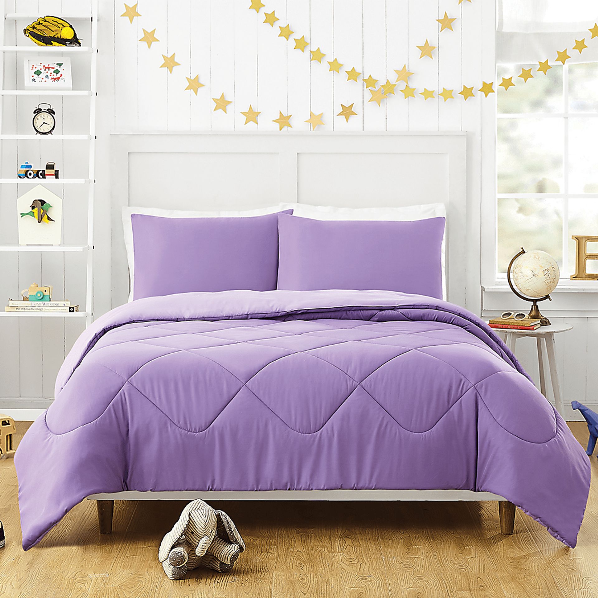 Kids Irys Purple 3 Pc Full/Queen Comforter Set - Image 1
