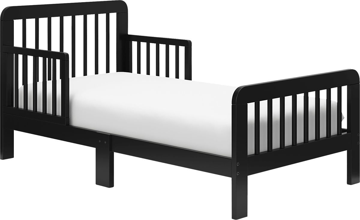 Isoella Black Toddler Bed | Rooms to Go