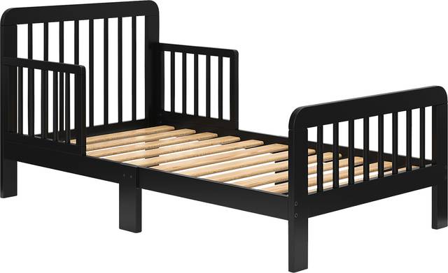 Kids Isoella Black Toddler Bed - Thumbnail - Image 7