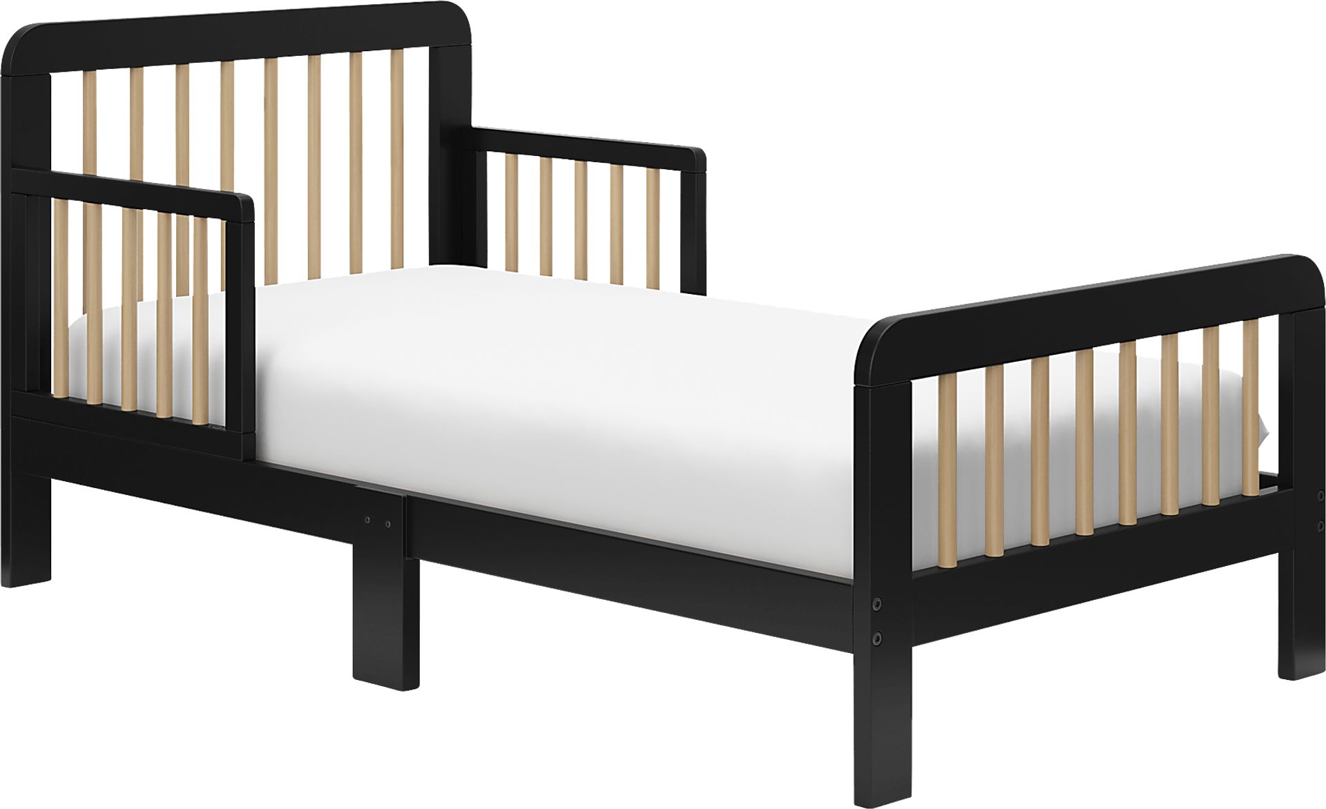 Kids Isoella Black Toddler Bed - Image 1