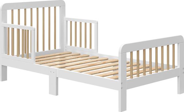Kids Isoella White Toddler Bed - Thumbnail - Image 3