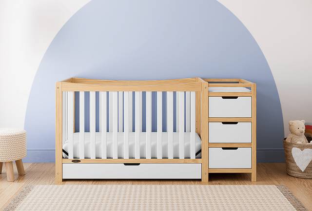 Kids Ithoria Natural Convertible Crib - Thumbnail - Image 2