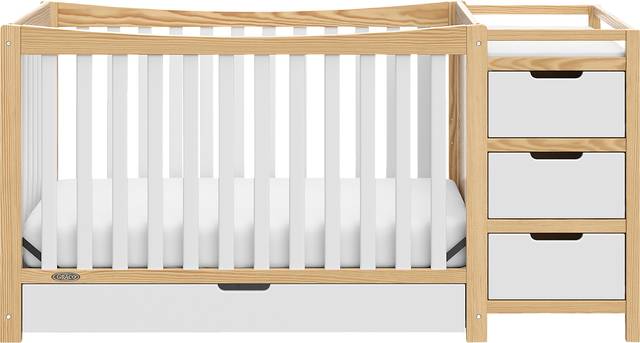 Kids Ithoria Natural Convertible Crib - Thumbnail - Image 3