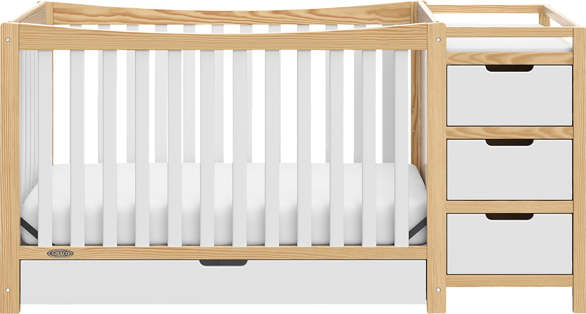 Kids Ithoria Natural Convertible Crib - Image 3