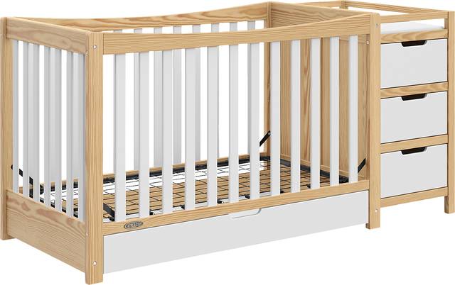 Kids Ithoria Natural Convertible Crib - Thumbnail - Image 4