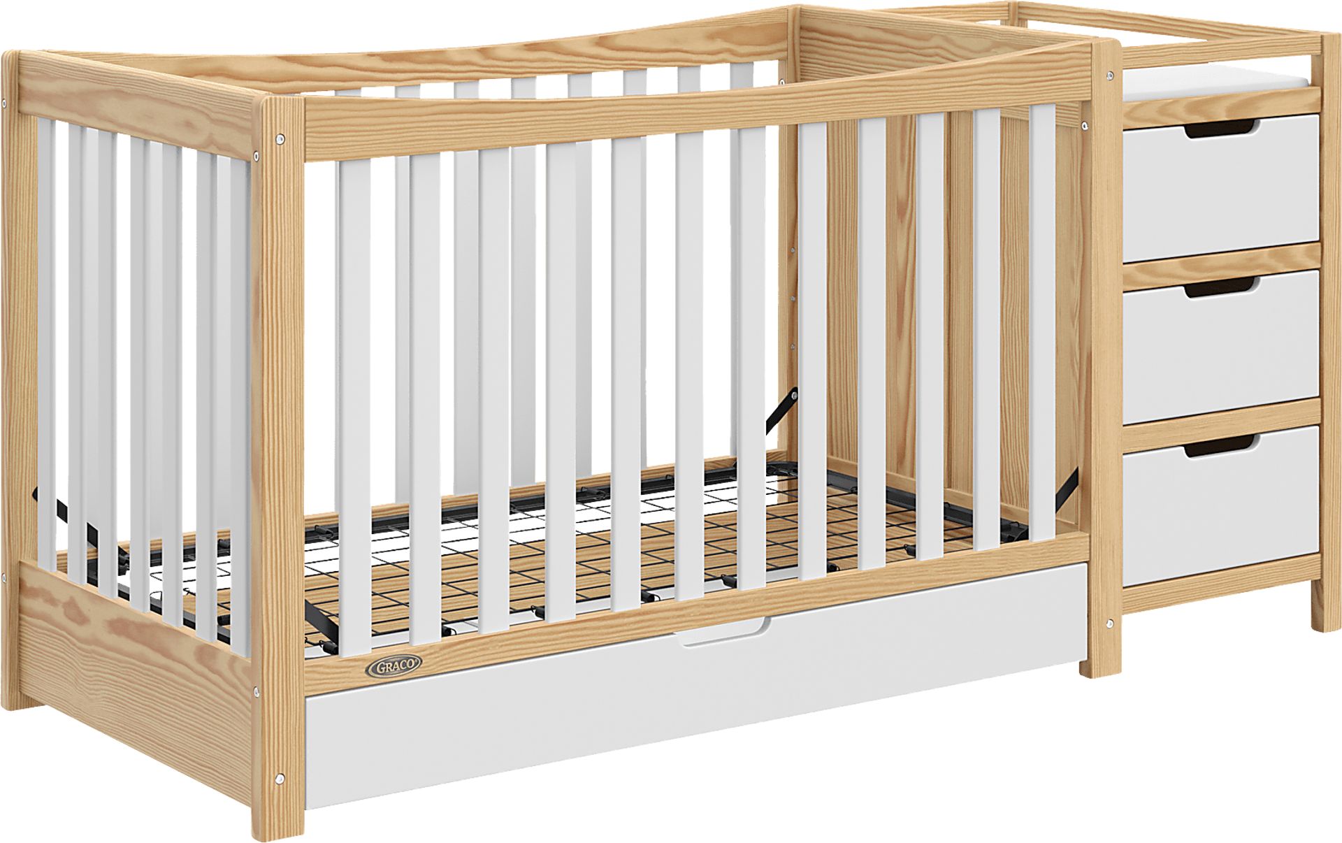 Kids Ithoria Natural Convertible Crib - Image 4