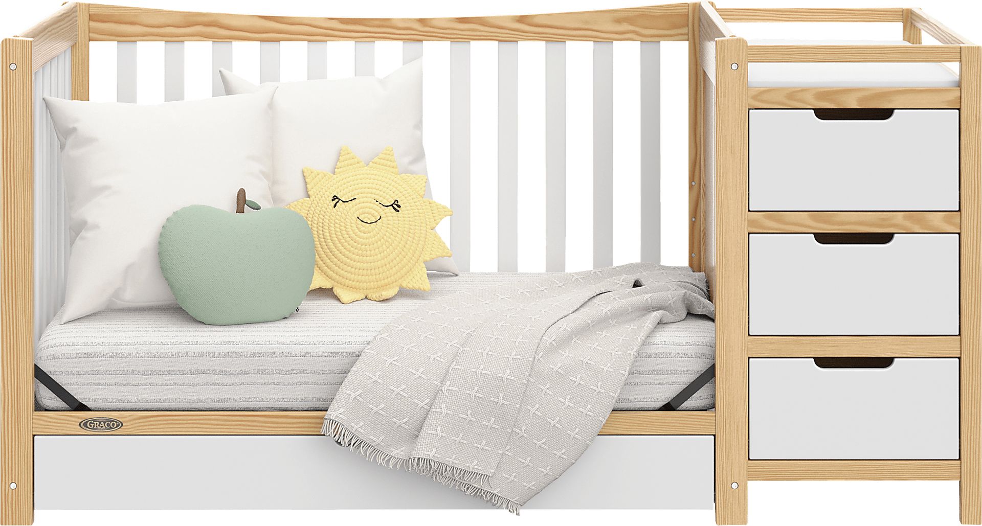 Kids Ithoria Natural Convertible Crib - Image 6
