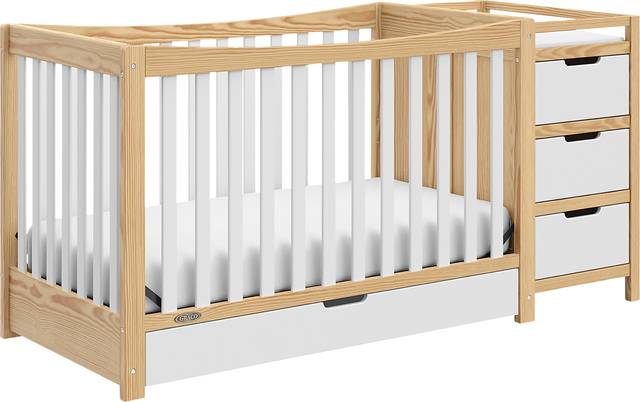 Kids Ithoria Natural Convertible Crib - Thumbnail - Image 1