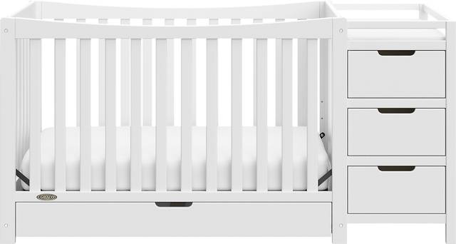 Kids Ithoria White Convertible Crib - Thumbnail - Image 3