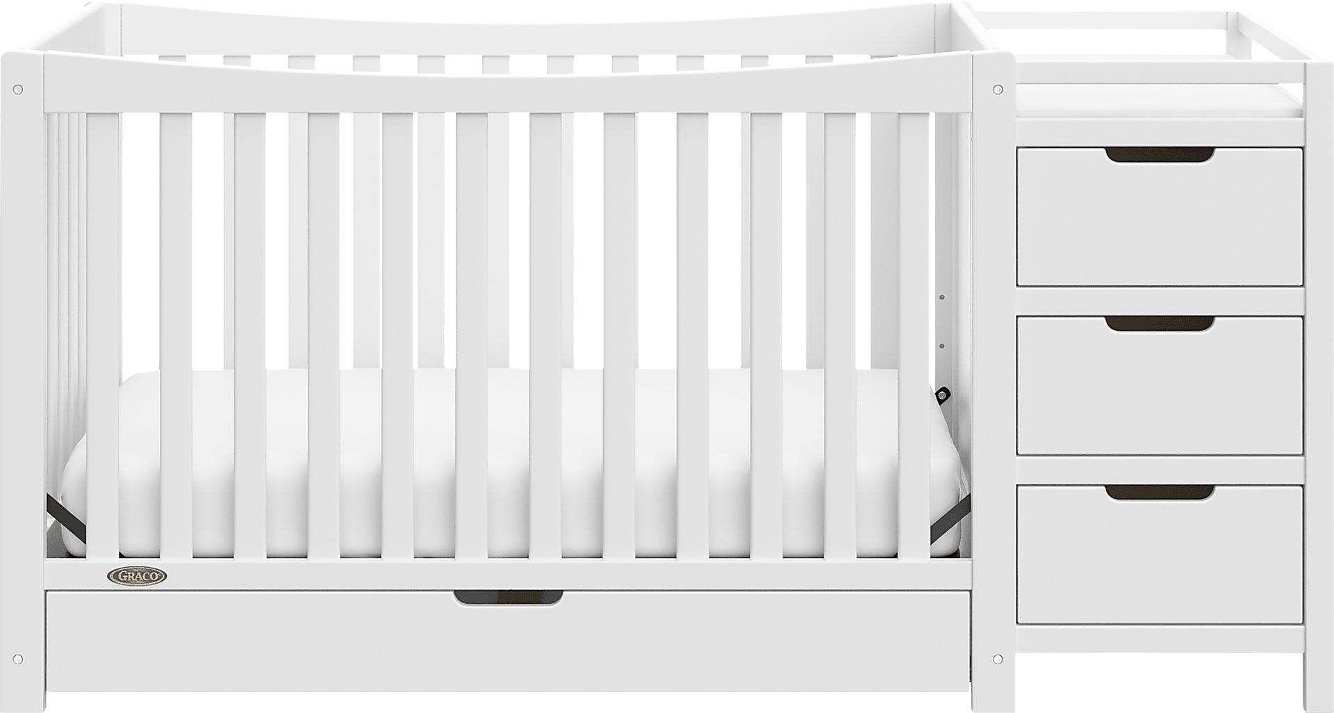 Kids Ithoria White Convertible Crib - Image 3