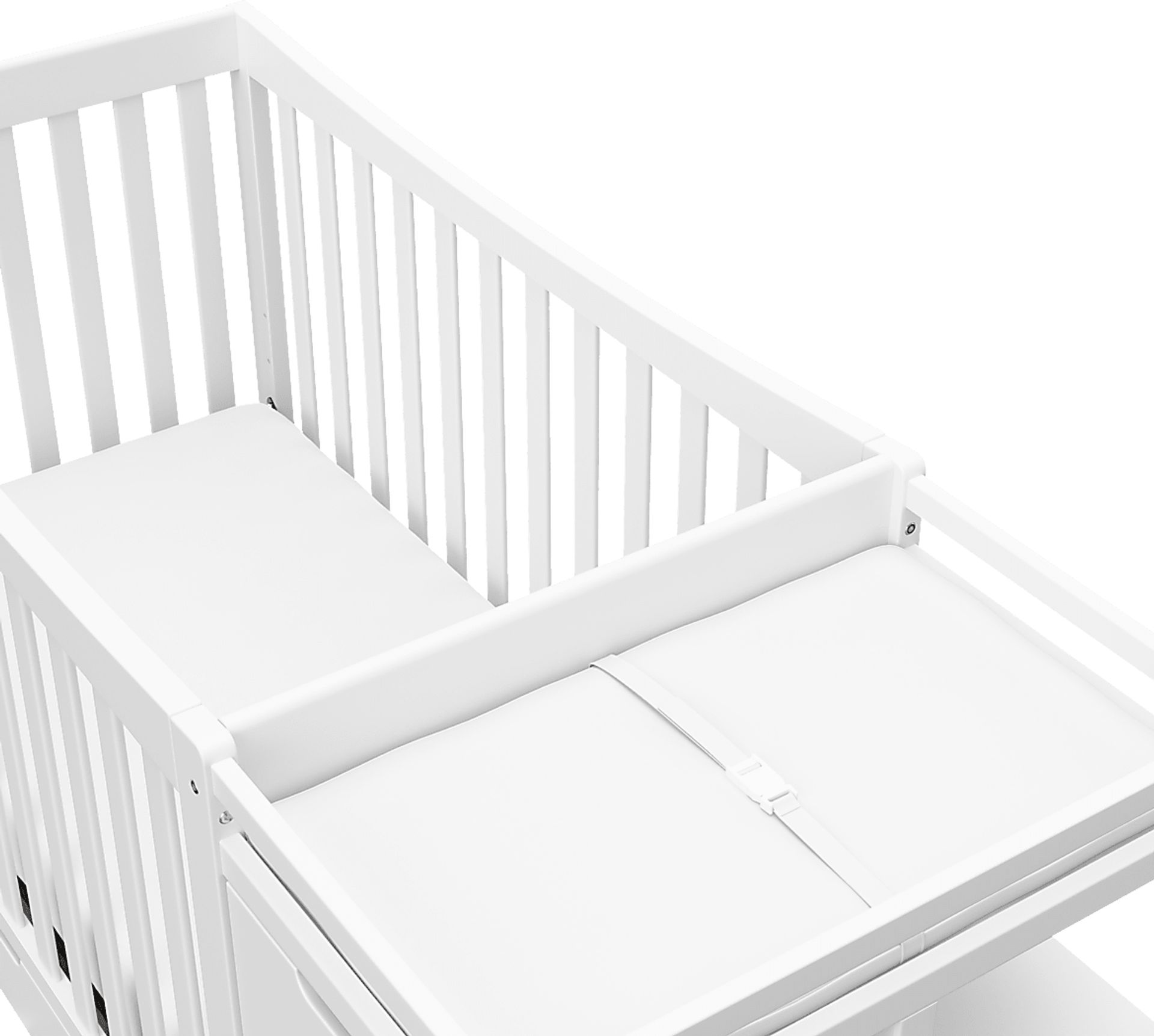Kids Ithoria White Convertible Crib - Image 4