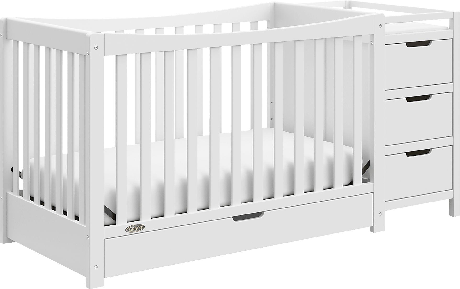Kids Ithoria White Convertible Crib - Image 5