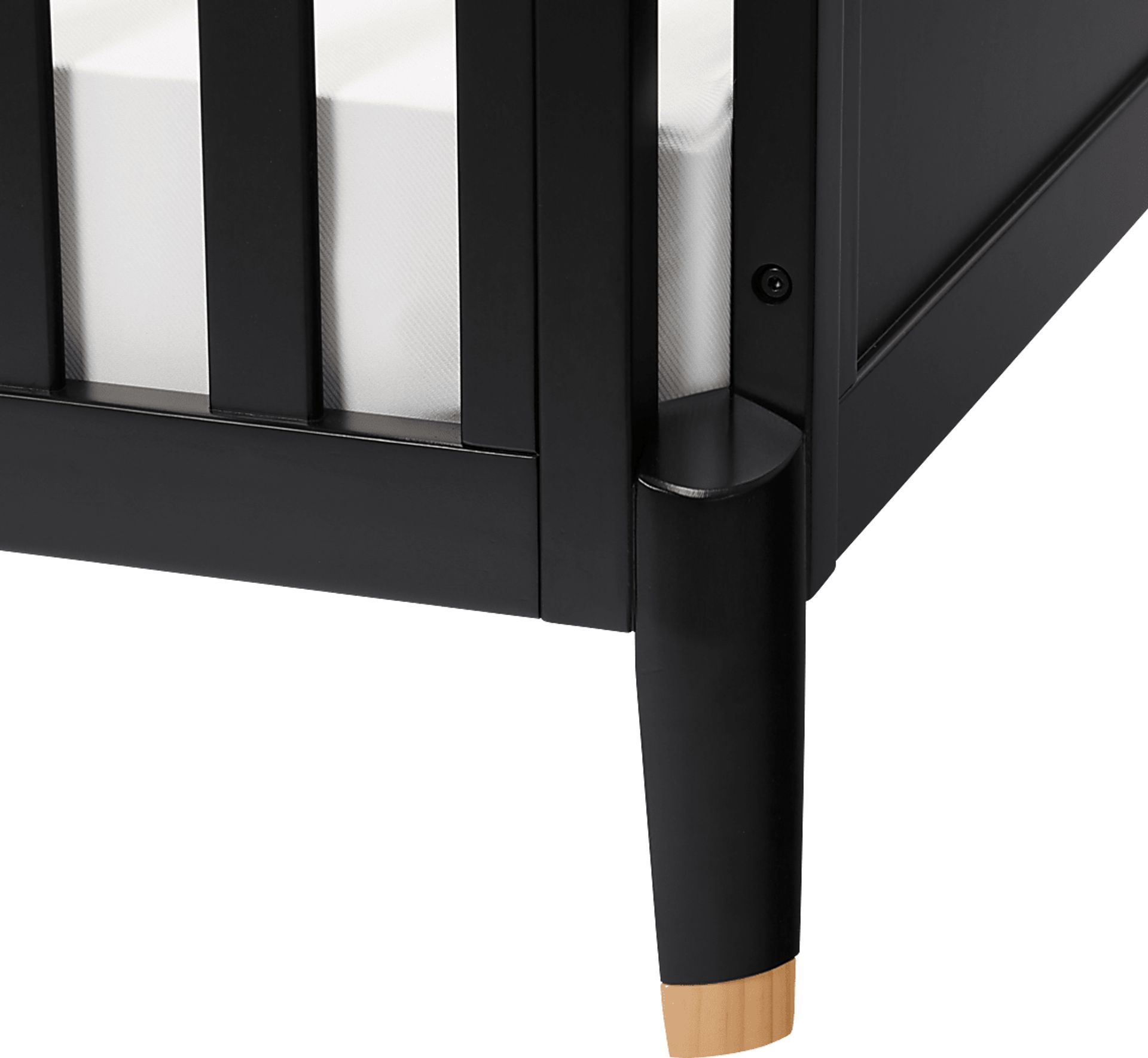 Kids Ivodu Black Convertible Crib - Image 13
