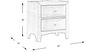 Kids Ivy League 2.0 Walnut Nightstand