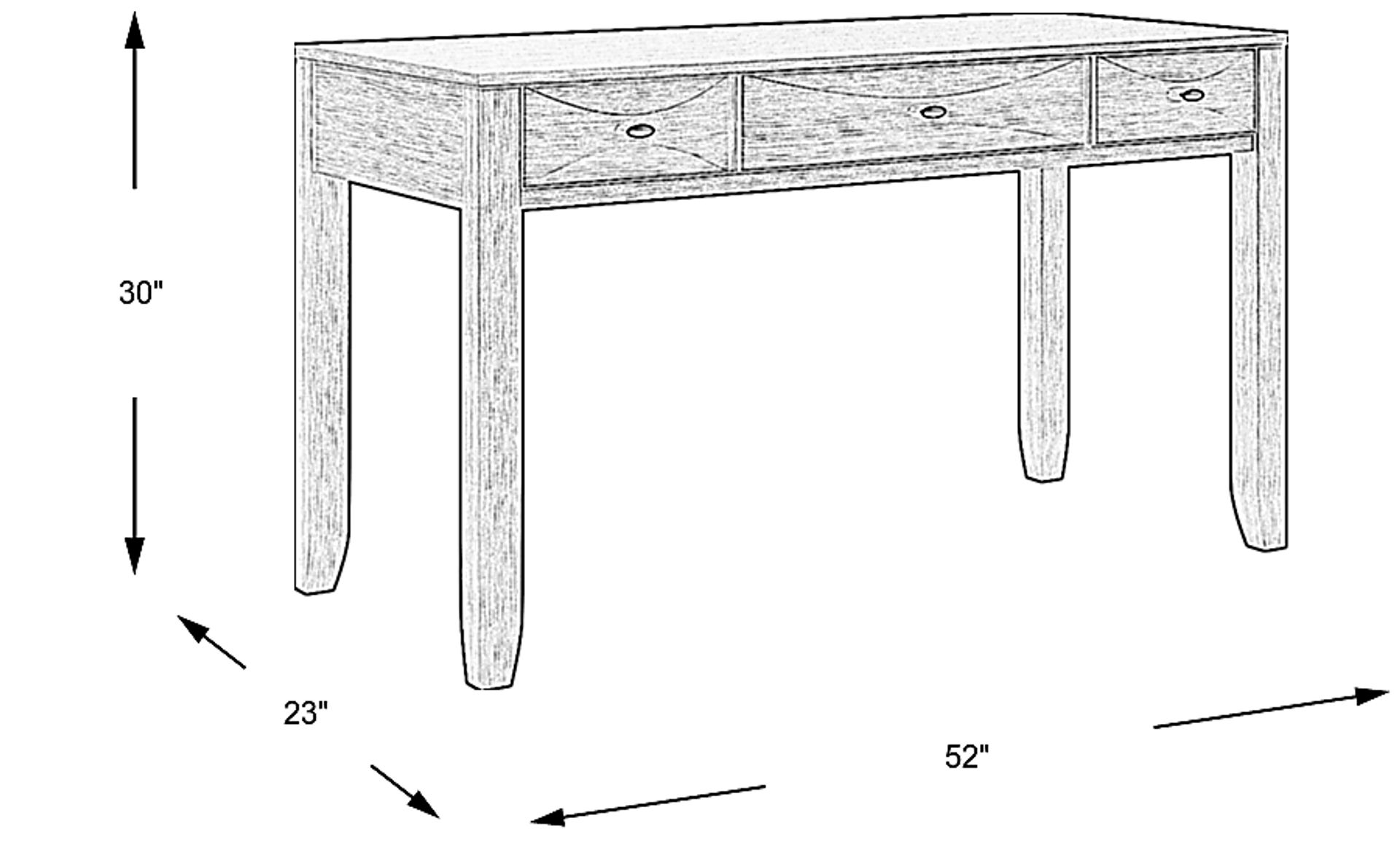 Dimension Image. Please refer to the Dimension Tab on this page for dimension details.