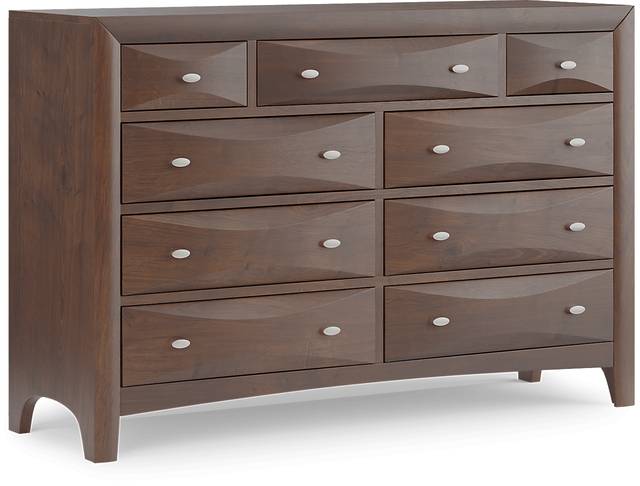 Kids Ivy League 2.0 Walnut 5 Pc Bedroom with Jaidyn Blue Full Upholstered Bed - Thumbnail - Image 9