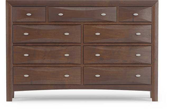 Kids Ivy League 2.0 Walnut 5 Pc Bedroom with Jaidyn Blue Full Upholstered Bed - Thumbnail - Image 8